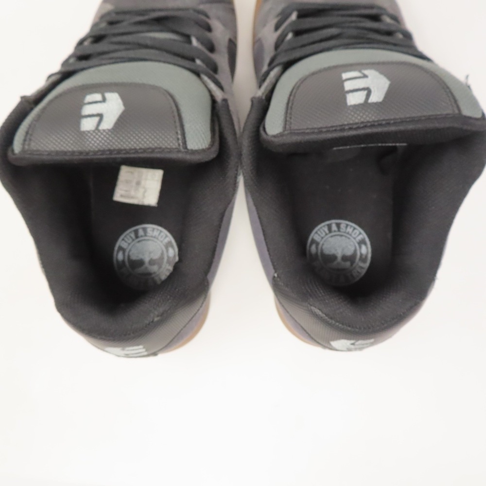 Etnies Fader Skate Shoes Gray Gum Mens 10 Suede Lace Up Sneakers with Box - Picture 9 of 14